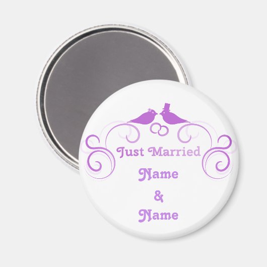 Aimant Mariés mariés à Thunder_Cove (Recto/Verso)