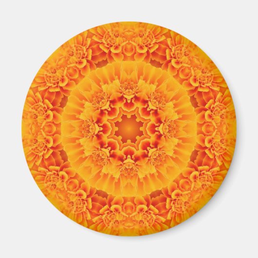 Aimant Marigold Mandala (Devant)