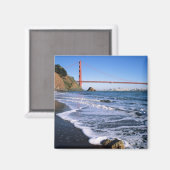 Aimant Marin Headlands, Golden Gate Bridge, San (Recto/Verso)