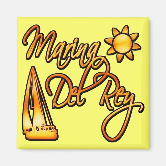 Aimant Marina Del Rey (Devant)