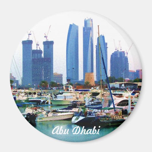 Aimant Marina surveillée (Devant)