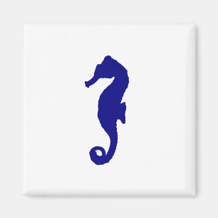 Aimant Marine Blue Seahorse