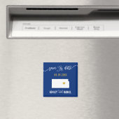 Aimant Marine Kansas Mariage Enregistrer la carte de la d (In Situ (Lave-vaisselle))