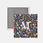Aimant marine monogrammée (Recto/Verso)