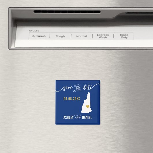 Aimant Marine New Hampshire Mariage Enregistrer la carte (In Situ (Lave-vaisselle))