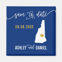 Marine New Hampshire Mariage Enregistrer la carte