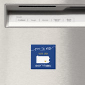 Aimant Marine Pennsylvanie Mariage Enregistrer la carte d (In Situ (Lave-vaisselle))