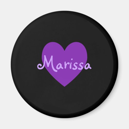 Aimant Marissa en violet (Devant)