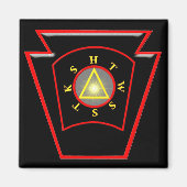 Aimant Mark Master Mason (Devant)