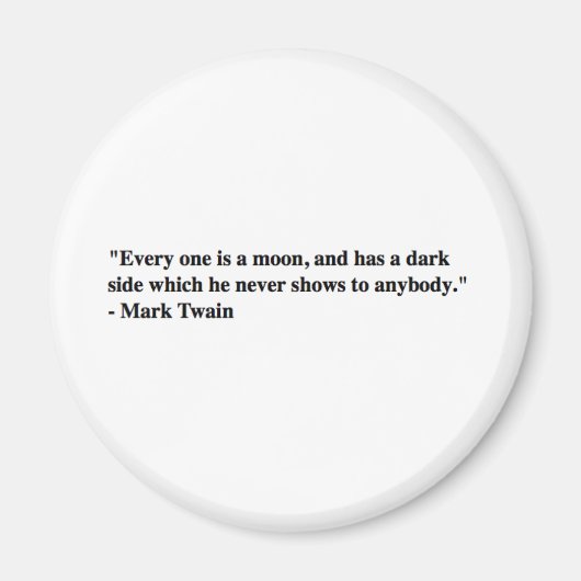 Aimant Mark Twain (Devant)