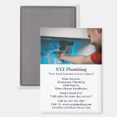 Aimant Marketing d'entreprise personnalisé ou promotion (Recto/Verso)