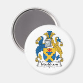 Aimant Markham Family Crest (Recto/Verso)