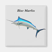 Aimant Marlin bleu (Devant)