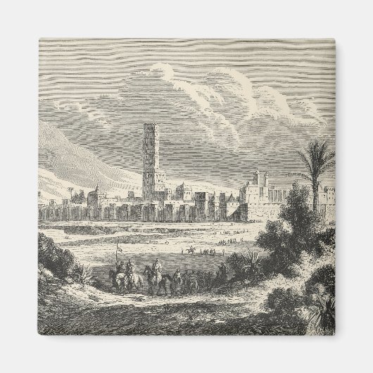 Aimant Maroc : Afrique, années 1860 (Devant)
