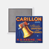Aimant Marque Carillon Florida Grapefruit (Recto/Verso)