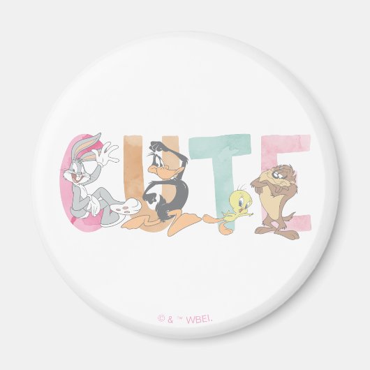 Aimant marque-mot LOONEY TUNES™ (Devant)