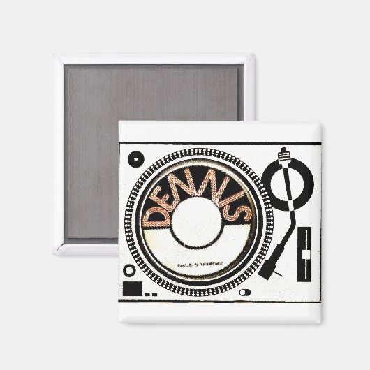 AIMANT MARQUE TST /DENNIS (Recto/Verso)