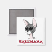Aimant Marquer l'aimant du chat (Recto/Verso)