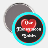 Aimant Marqueur Cabine de la porte de croisière ronde en (Recto/Verso)