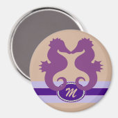 Aimant Marqueur de porte de la salle d'escalier violet mo (Recto/Verso)