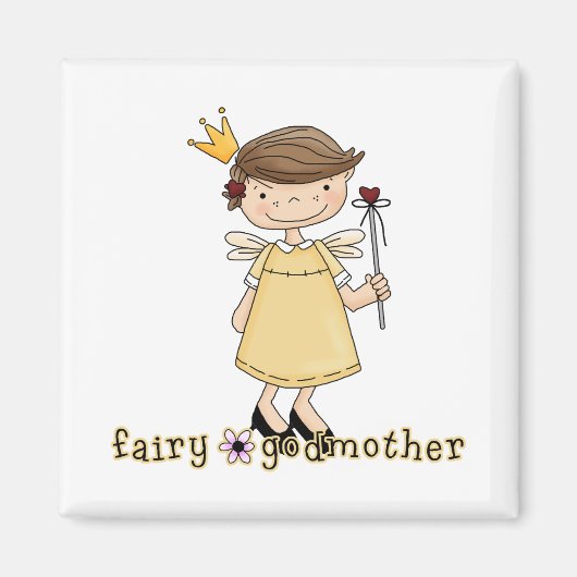 Aimant Marraine fée (Devant)