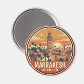 Aimant Marrakech Maroc (Recto/Verso)