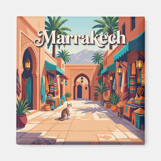 Aimant Marrakech, Maroc (Devant)