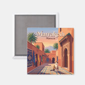 Aimant Marrakech Maroc (Recto/Verso)