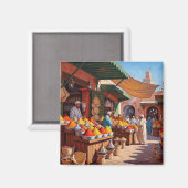 Aimant Marrakech Maroc Travel (Recto/Verso)