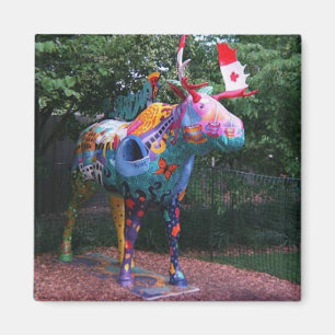 Aimant Mars d'art de Chicago d'orignaux