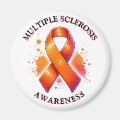 Aimant Mars est Sclérose en plaques Mois de sensibilisati (Devant)