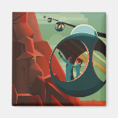 Aimant Mars Olympus Mons Système solaire Volcano le plus  (Devant)