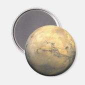 Aimant Mars, planète du système solaire (Recto/Verso)