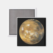 Aimant Mars ! Une belle image de l'espace. NASA (Recto/Verso)