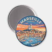 Aimant Marseille France (Recto/Verso)