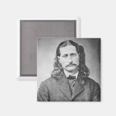 Aimant Marshal Wild Bill Hickok Old West Gunfighter (Recto/Verso)