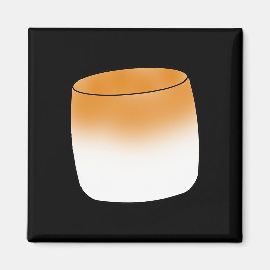 Aimant Marshmallow Group S'more Costume d'Halloween (Devant)
