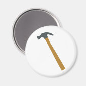 Aimant marteau de charpentier (Recto/Verso)