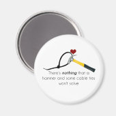 Aimant Marteau et zap-strap (Recto/Verso)