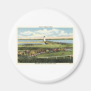 Aimant Martha's Vineyard c1925 de phare d'Edgartown