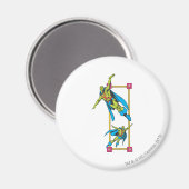 Aimant Martian Manhunter Soit (Recto/Verso)