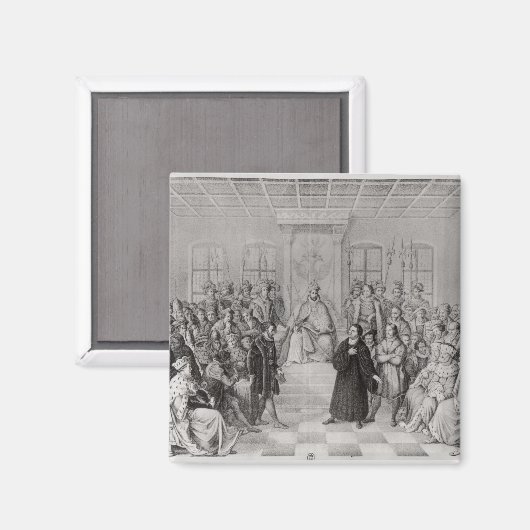 Aimant Martin Luther devant Charles V (Recto/Verso)