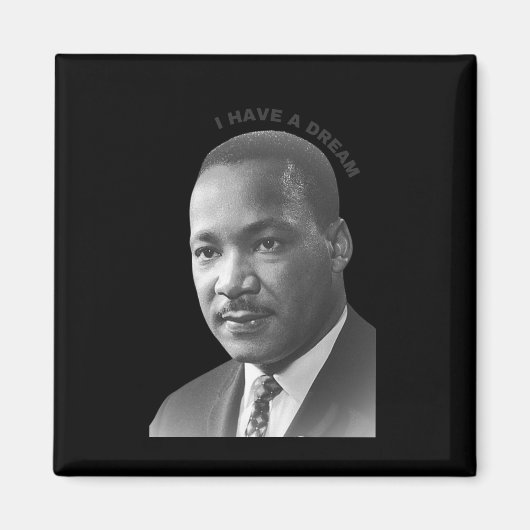 Aimant Martin Luther King_i A Un Sticker De Rêve (Devant)