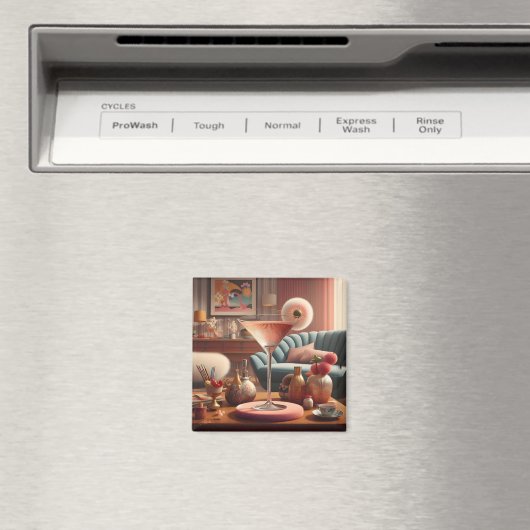 Aimant Martini Fleur de Cerisier Atomique (In Situ (Lave-vaisselle))