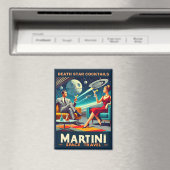 Aimant Martini Space Affiches de voyage Death Star Cockta (In Situ (Lave-vaisselle))