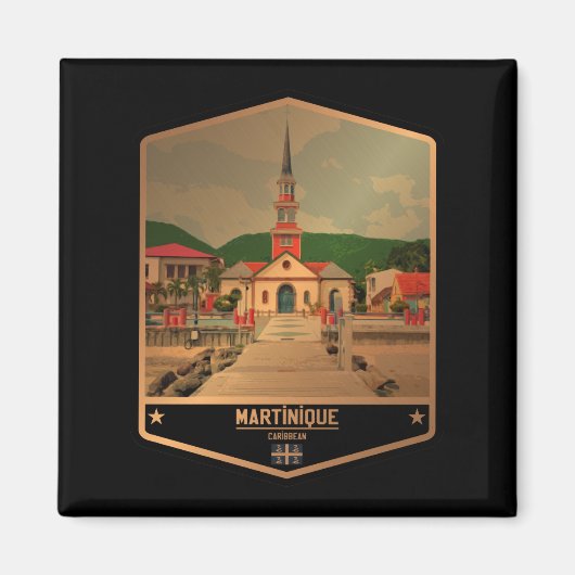 Aimant Martinique (Devant)