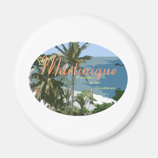 Aimant Martinique (Devant)