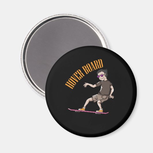 Aimant Marty de Hover Board (Recto/Verso)
