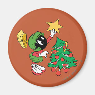 Aimant MARVIN LE MARTIAN™ mettre l'étoile dans l'arbre