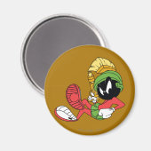 Aimant MARVIN LE MARTIAN™ Recyclage au laser (Recto/Verso)